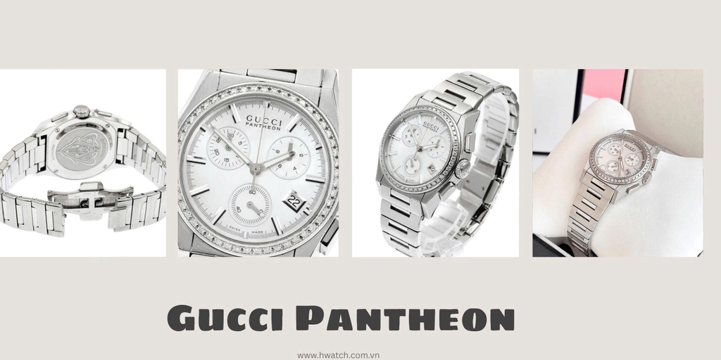  Gucci Quartz Pantheon YA115408