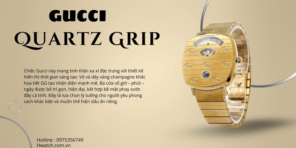 Gucci Quartz Grip YA157403