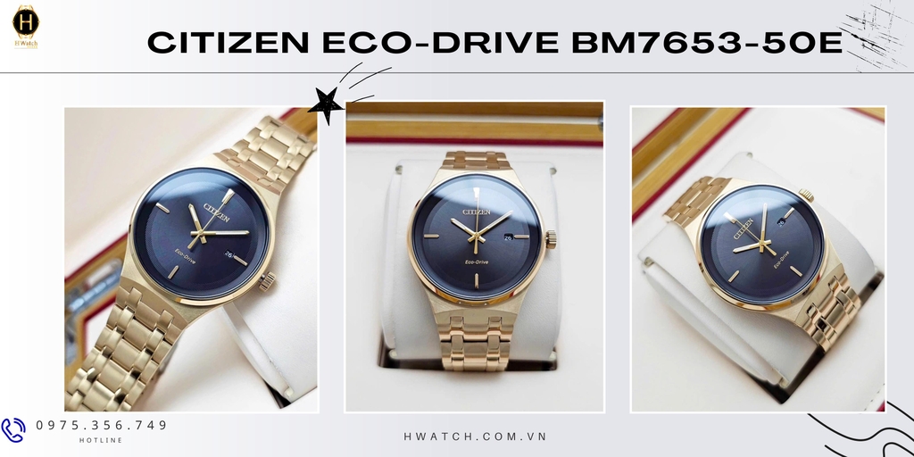 Citizen Quartz Eco-Drive Archives BM7653-50E