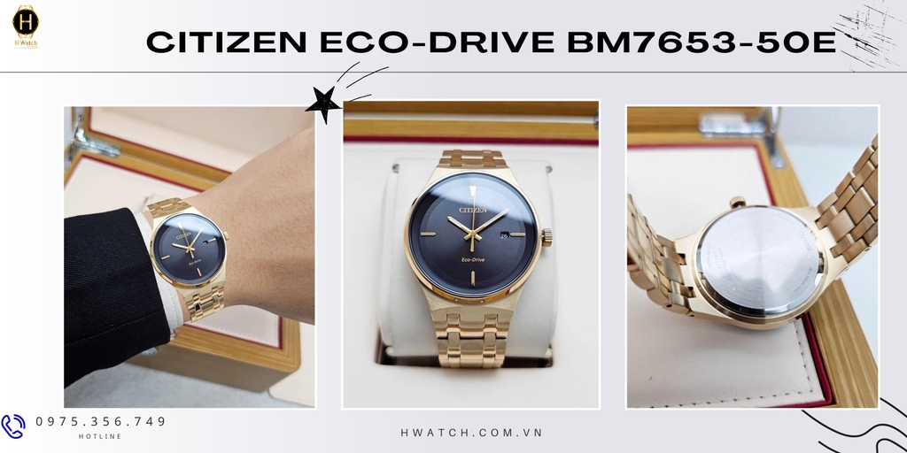 Citizen Quartz Eco-Drive Archives BM7653-50E