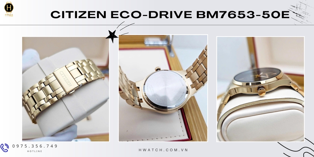 Citizen Quartz Eco-Drive Archives BM7653-50E
