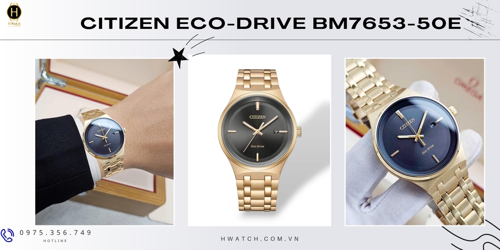 Citizen Quartz Eco-Drive Archives BM7653-50E
