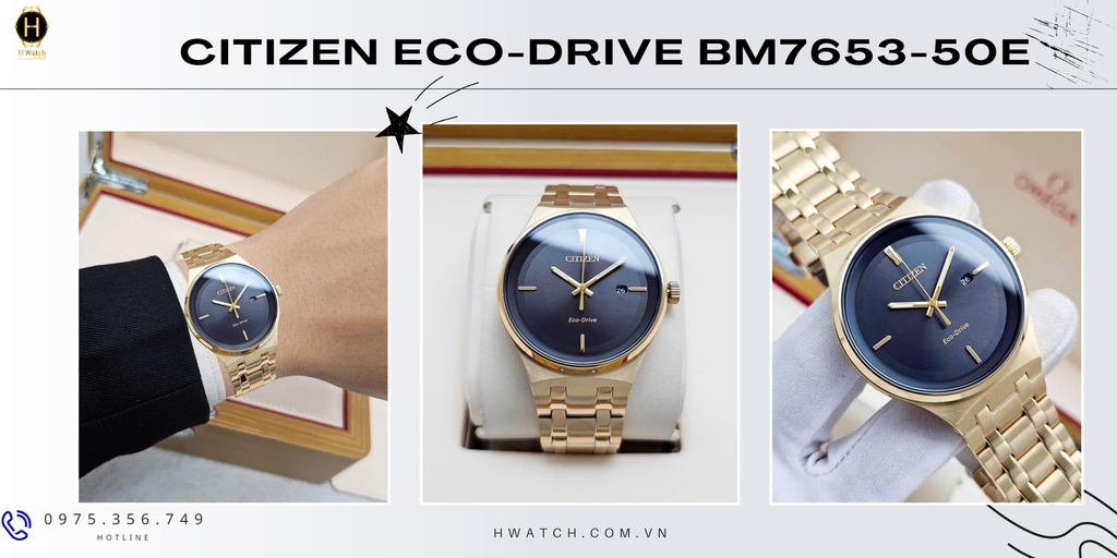 Citizen Quartz Eco-Drive Archives BM7653-50E