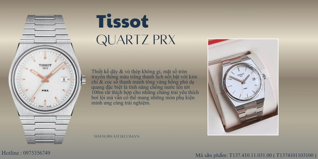 Tissot Quartz PRX T137.410.11.031.00 ( T1374101103100  )