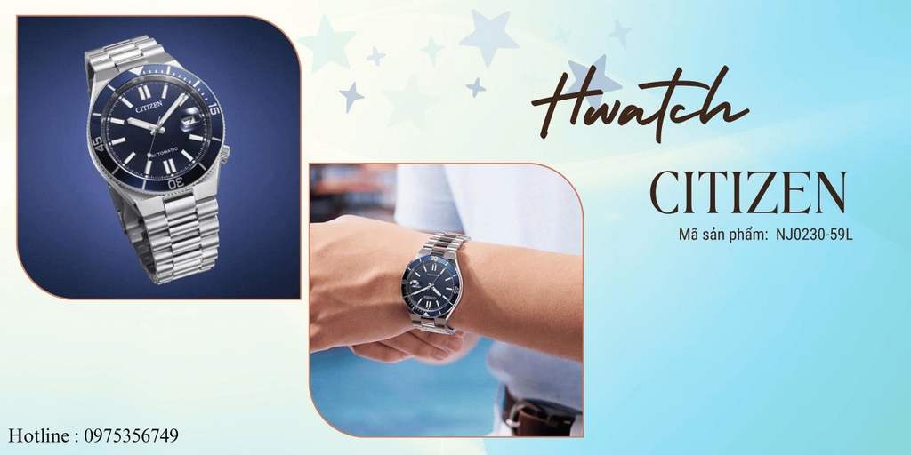 Citizen Automatic Tsuyosa Shore Mechanical Blue NJ0230-59L