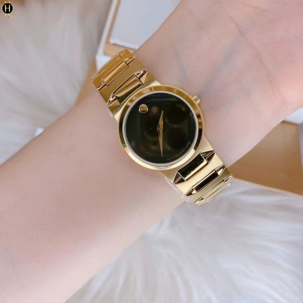 Đồng Hồ Nữ Movado Quartz Temo 0607297