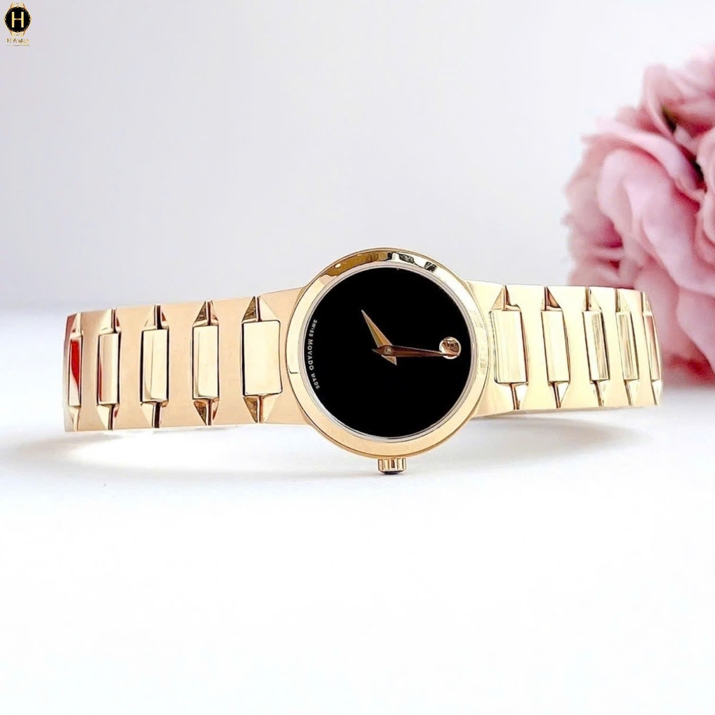 Đồng Hồ Nữ Movado Quartz Temo 0607297