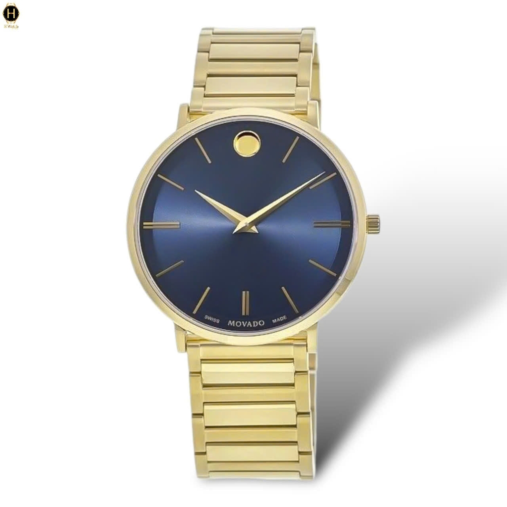 Đồng Hồ Nam Movado Quartz Ultra Slim 0607510