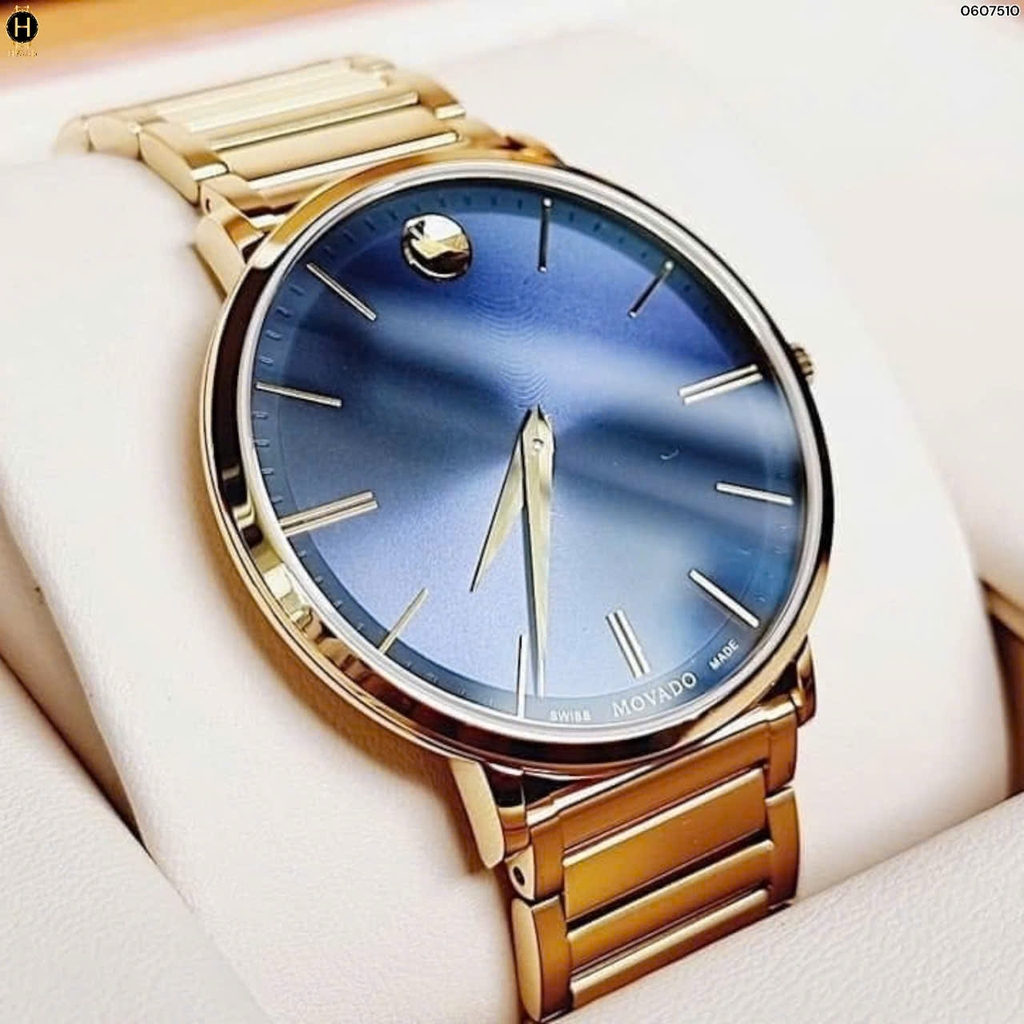 Đồng Hồ Nam Movado Quartz Ultra Slim 0607510