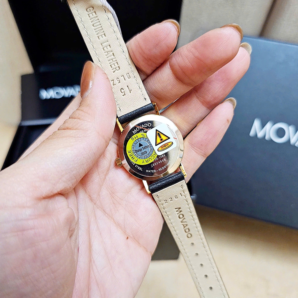 Đồng Hồ Nữ Movado Quartz Signature 0607599