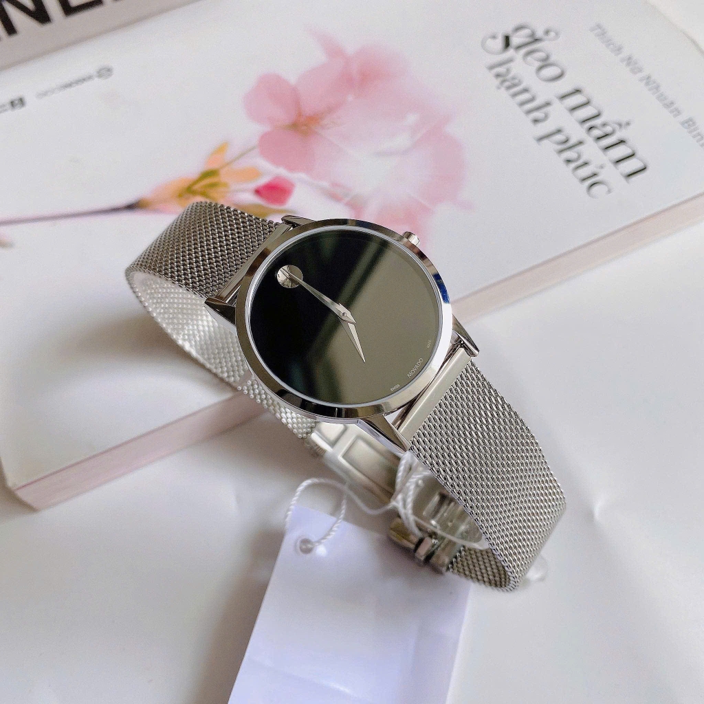 Đồng Hồ Nữ Movado Quartz Museum Classic 0607646