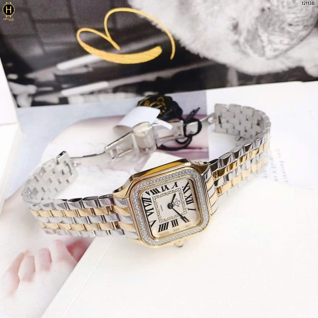 Đồng Hồ Nữ GV2 By Gevril Quartz Milan Diamond 12113B Limited 999c trên thế giới