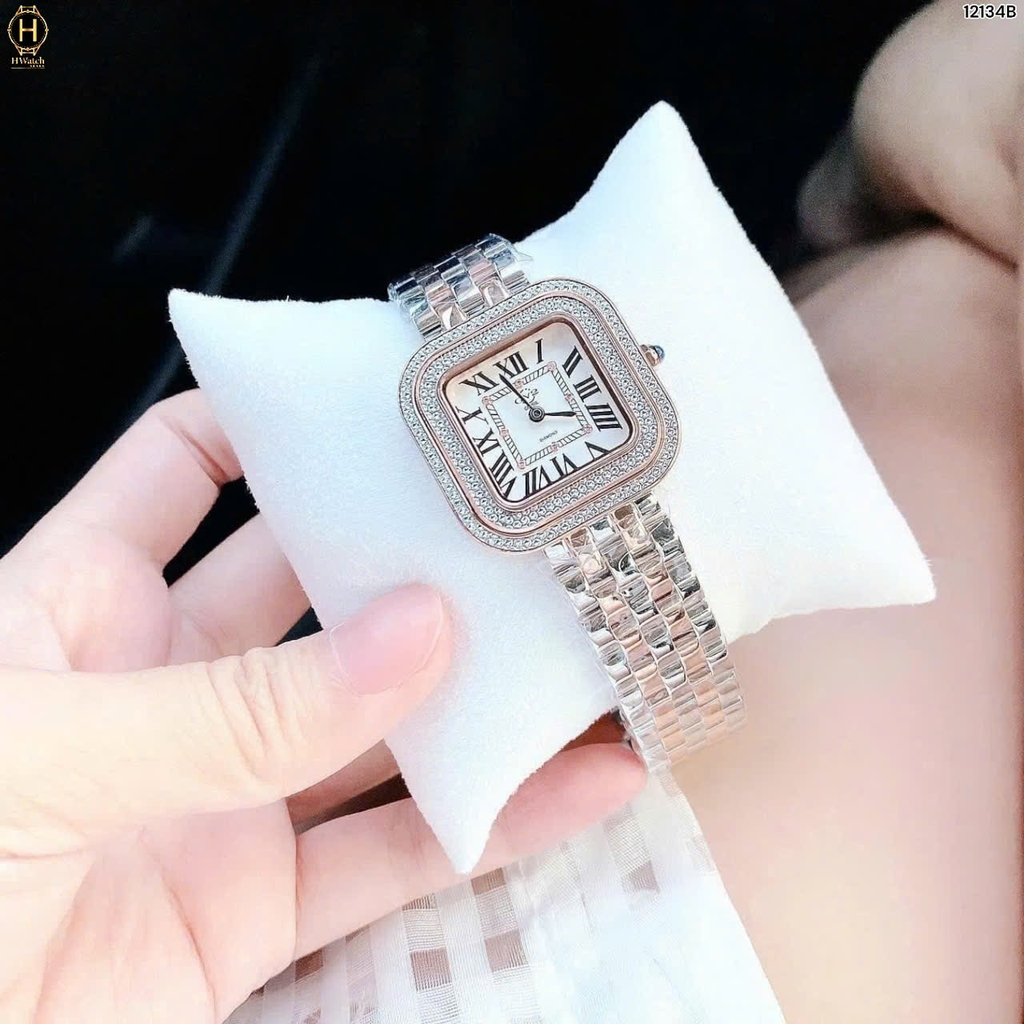 Đồng Hồ Nữ GV2 By Gevril Quartz Bellagio Diamond 12134B