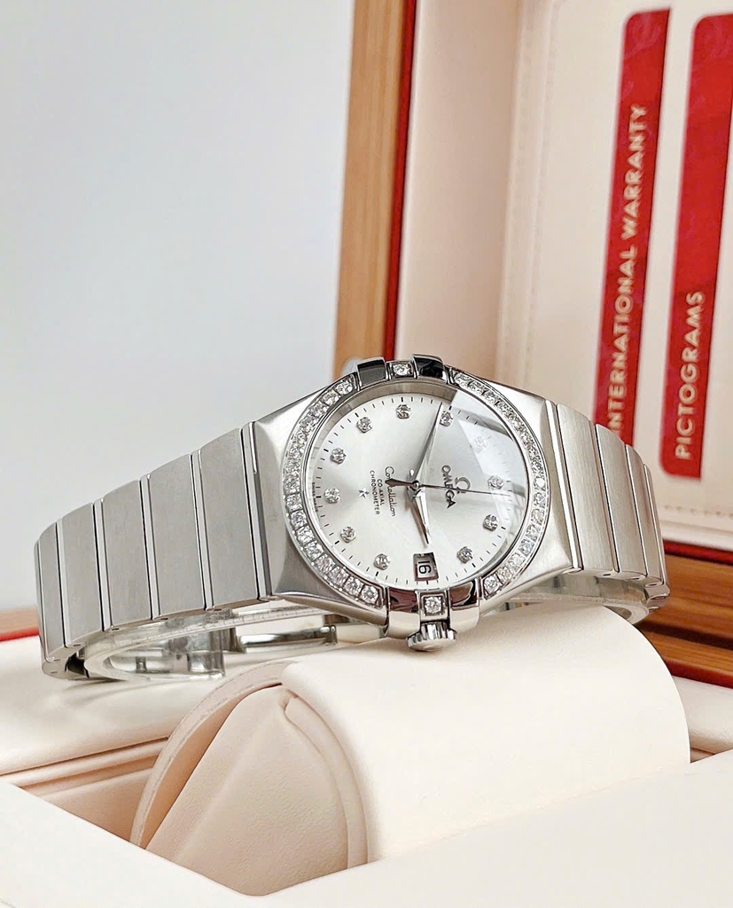 Đồng Hồ Nữ Omega Automatic  Constellation 123.15.35.20.52.001 ( 12315352052001 )
