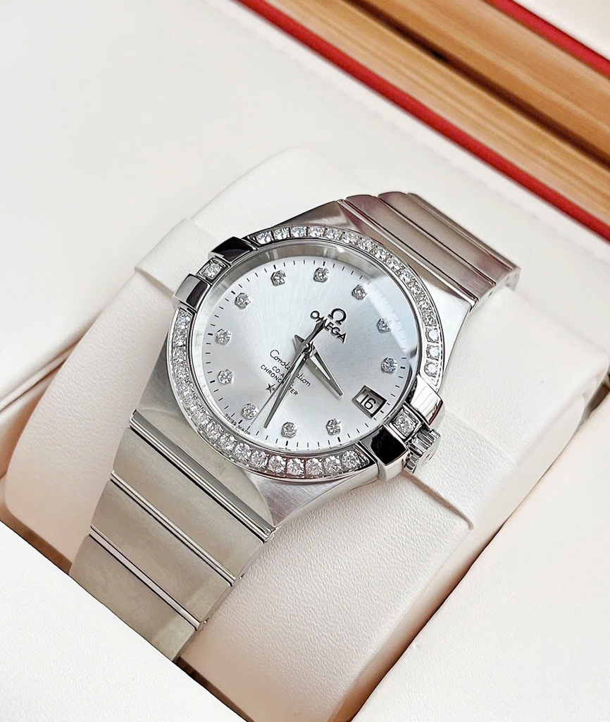 Đồng Hồ Nữ Omega Automatic  Constellation 123.15.35.20.52.001 ( 12315352052001 )