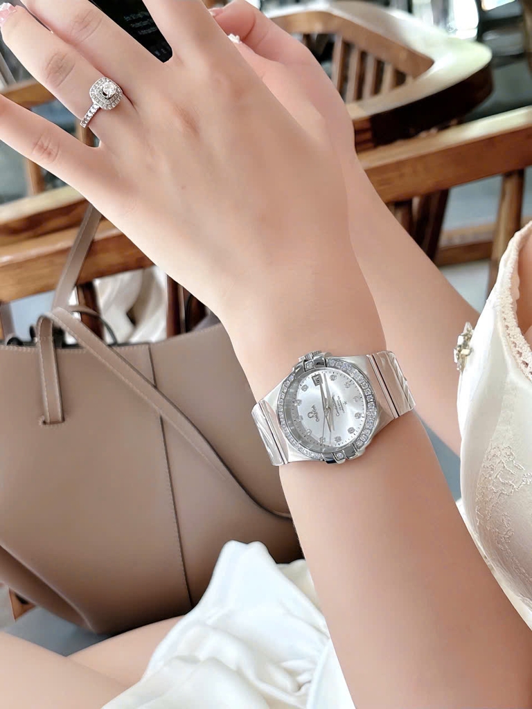 Đồng Hồ Nữ Omega Automatic  Constellation 123.15.35.20.52.001 ( 12315352052001 )