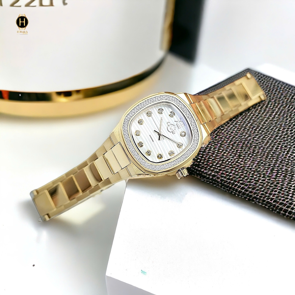 Đồng Hồ Nữ  GV2 by Gevril Quartz Pontente Diamond Limited Edition 18205B