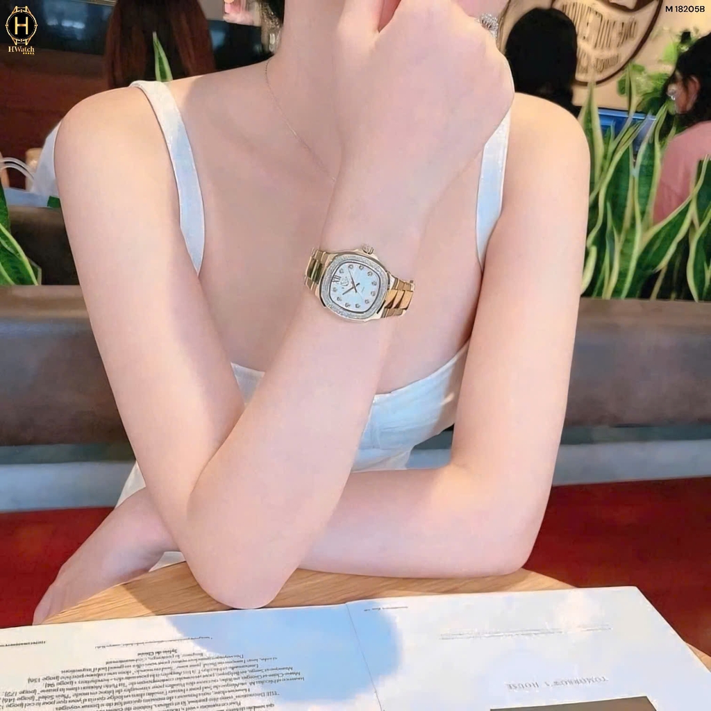 Đồng Hồ Nữ  GV2 by Gevril Quartz Pontente Diamond Limited Edition 18205B