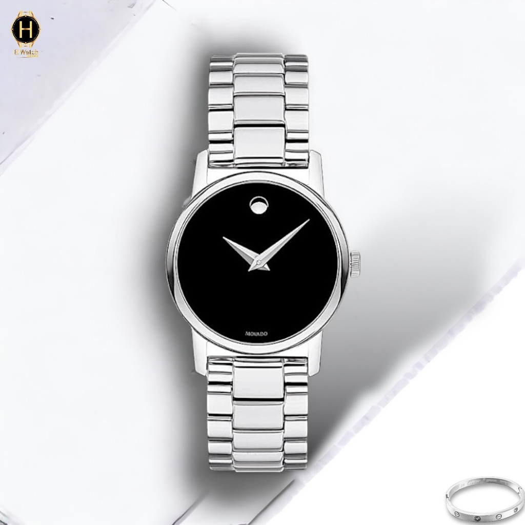 Đồng Hồ Nữ Movado Quartz Classic Museum 2100017