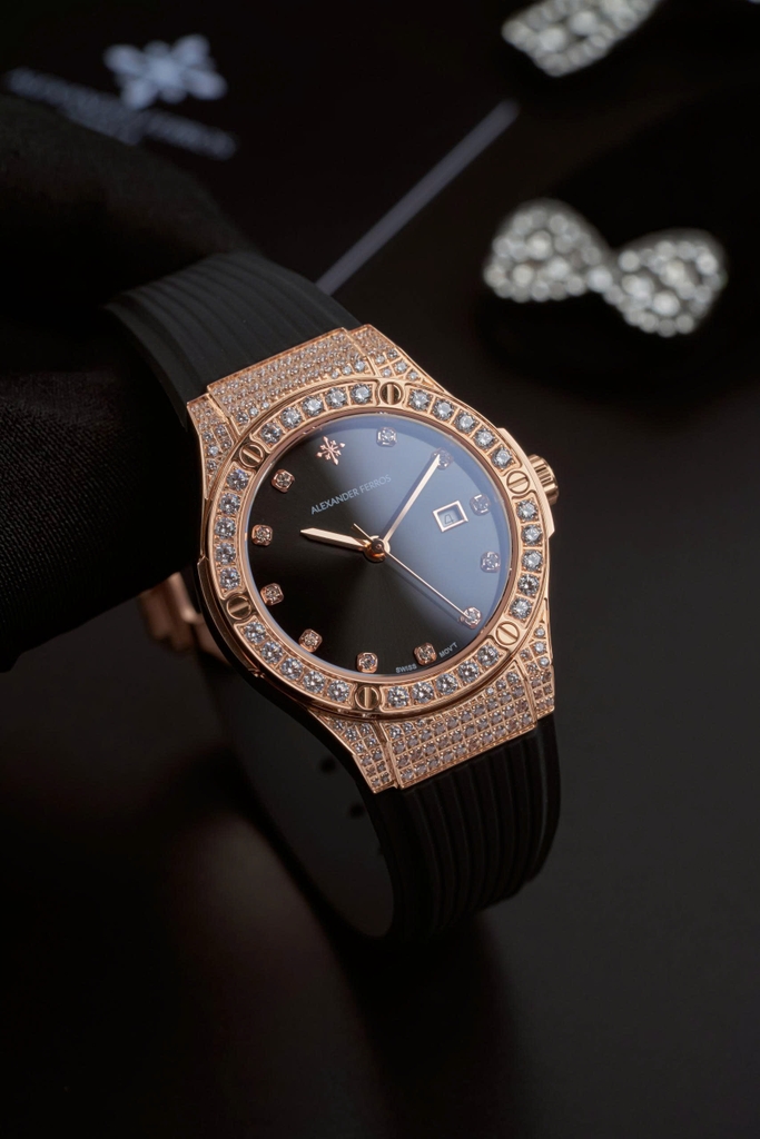 Đồng Hồ Nữ Alexander Ferros Quartz 2251FR-01