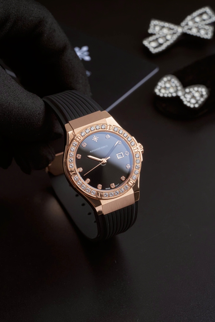 Đồng Hồ Nữ Alexander Ferros Quartz 2251R-01