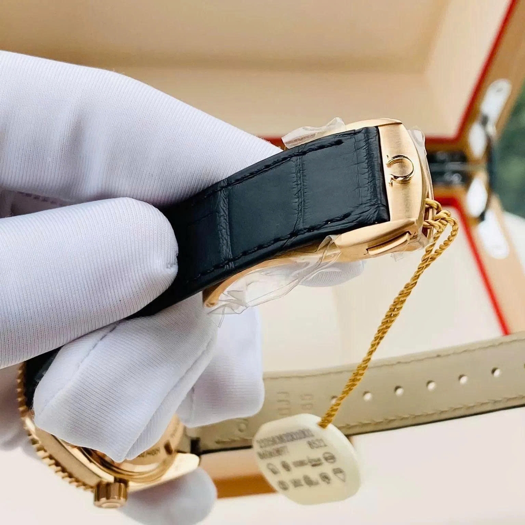  Đồng Hồ Nữ Omega Automatic Seamaster Planet Ocean 18kt Rose Gold Diamond 232.58.38.20.01.001 ( 23258382001001 )