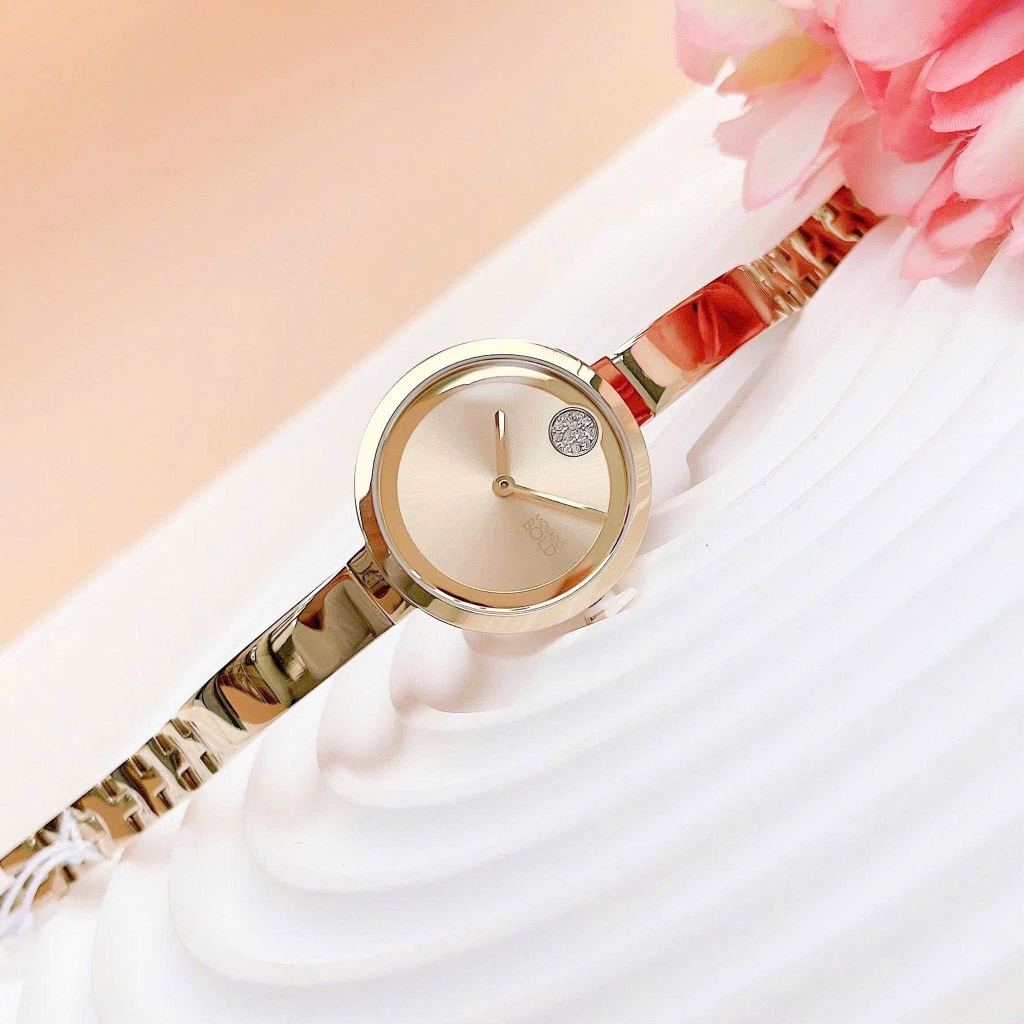 Đồng Hồ Nữ Movado Quartz Bangles 3601007