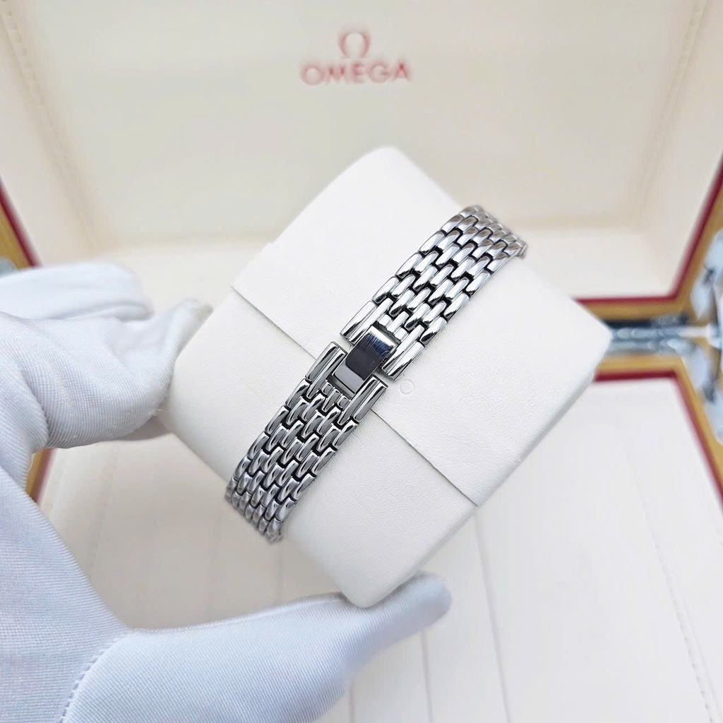 Đồng Hồ Nữ Royal Crown Quartz 3628 Thép Trắng