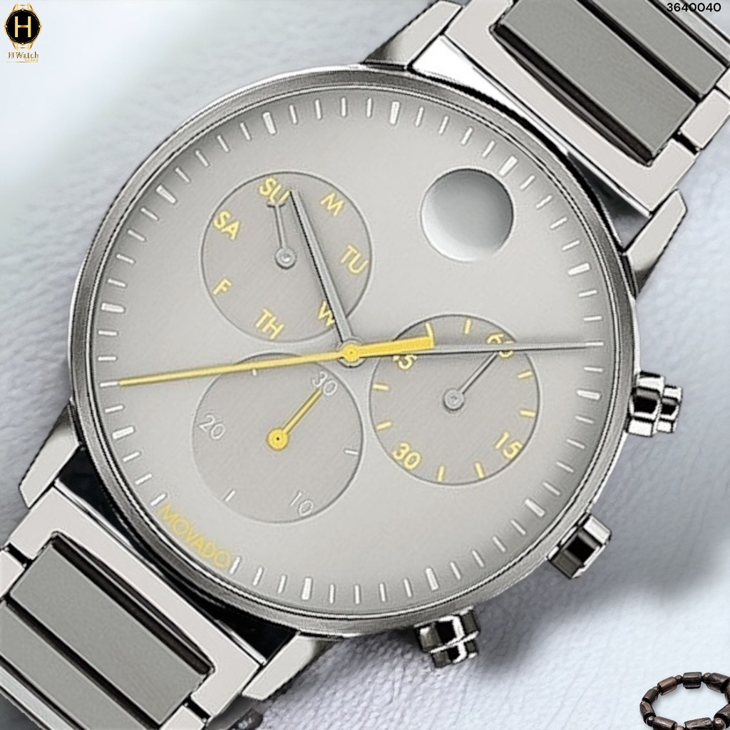 Đồng Hồ Nam Movado Quartz Chronograph Face 3640040