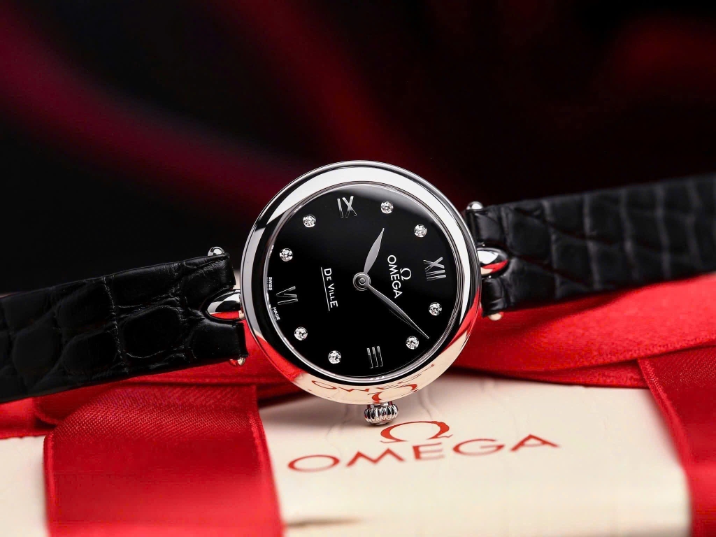 Đồng Hồ Nữ Omega Quartz De Ville Prestige Diamond 424.13.27.60.51.001 ( 42413276051001 )