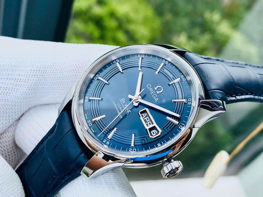 Đồng Hồ Nam Omega Automatic DeVille Hour Vision Annual Calendar 431.33.41.22.03.001
