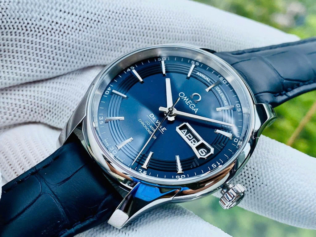 Đồng Hồ Nam Omega Automatic DeVille Hour Vision Annual Calendar 431.33.41.22.03.001