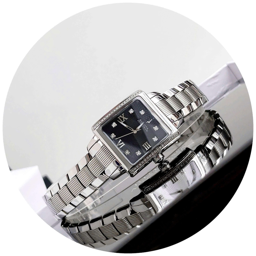 Đồng Hồ Nữ Bulova Quartz Accutron Masella Diamond 63R104