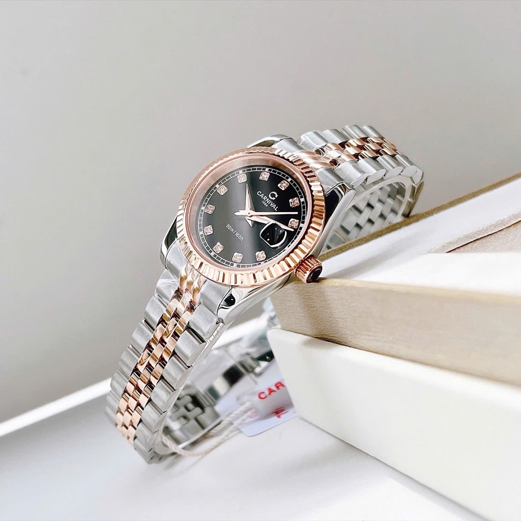 Đồng Hồ Nữ Carnival Quartz 8131L-CH-D ( 8131L )