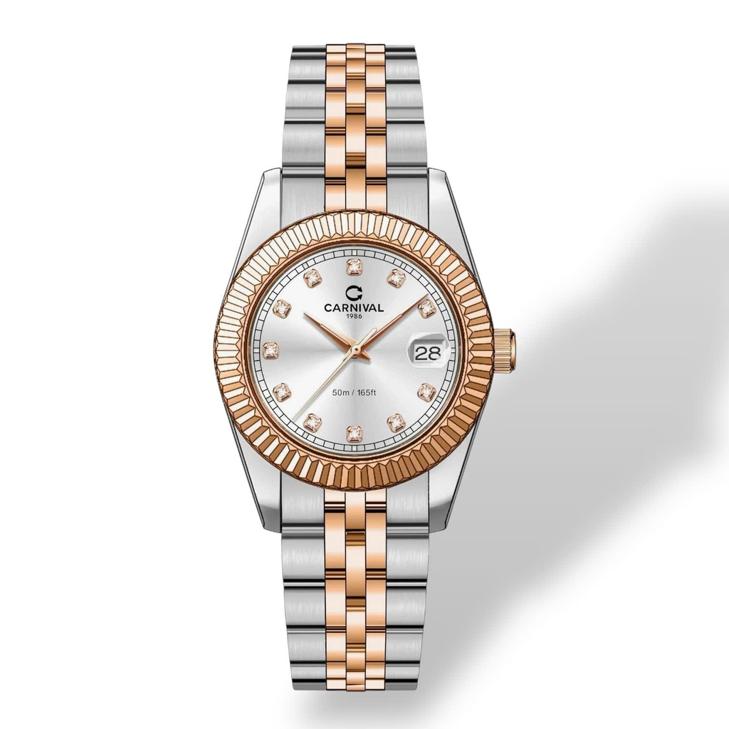 Đồng Hồ Nữ Carnival Quartz 8131L-CH-T ( 8131L )  