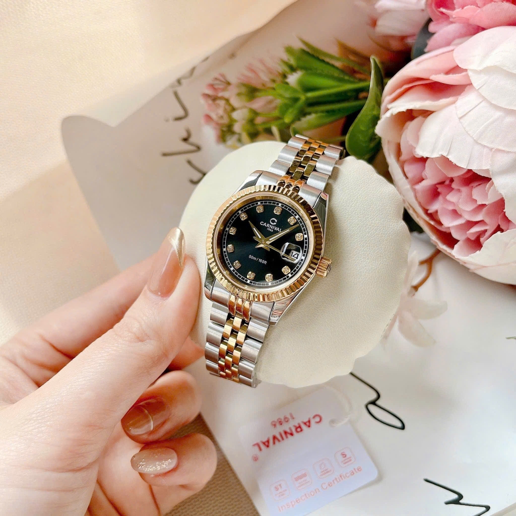 Đồng Hồ Nữ Carnival Quartz 8131L-CV-D ( 8131L )  