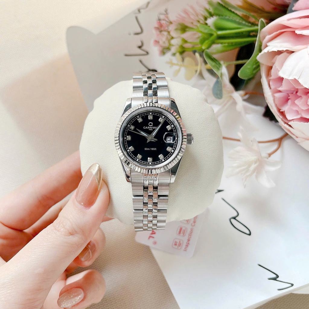 Đồng Hồ Nữ Carnival Quartz 8131L-VT-D ( 8131L )