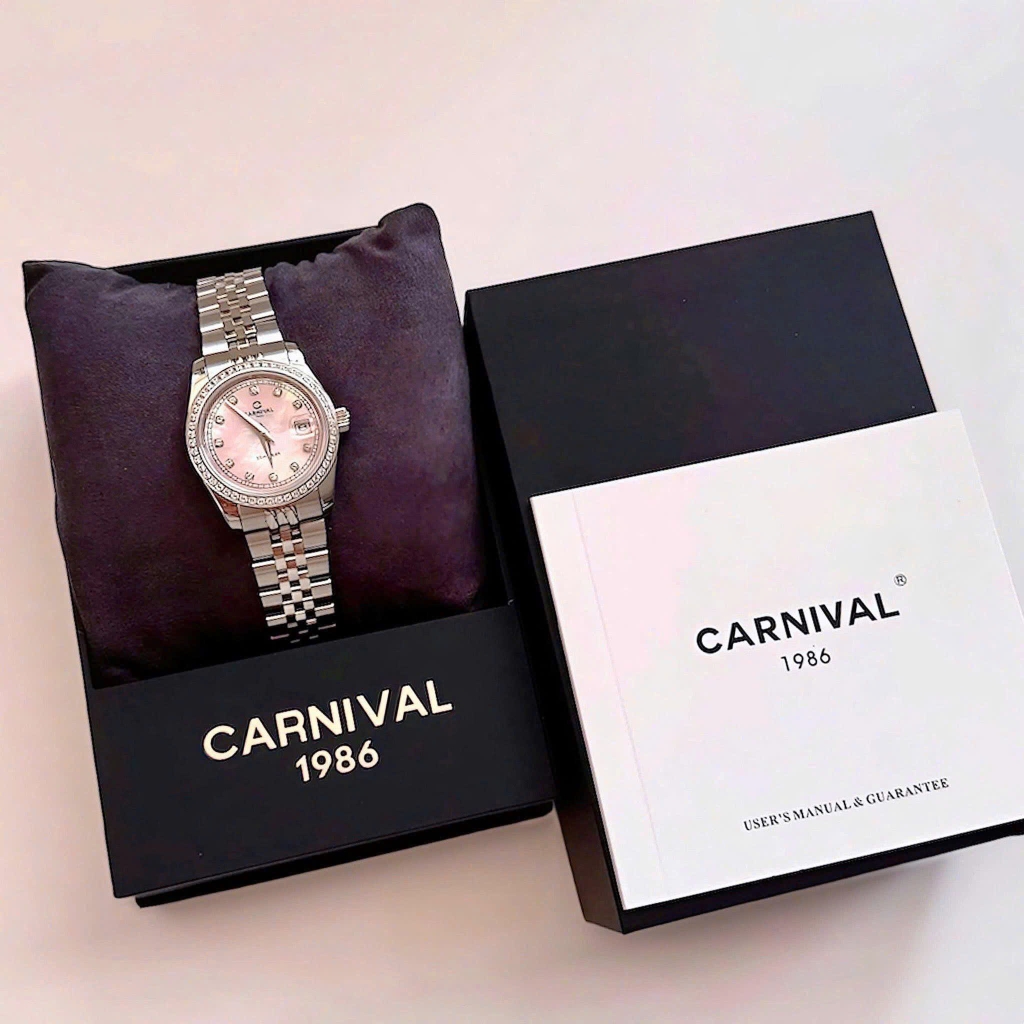 Đồng Hồ Nữ Carnival Quartz 8131L2-VT-HK