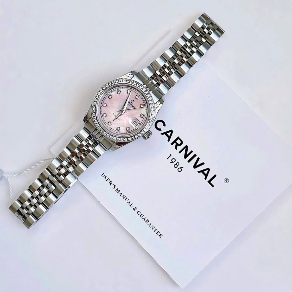 Đồng Hồ Nữ Carnival Quartz 8131L2-VT-HK