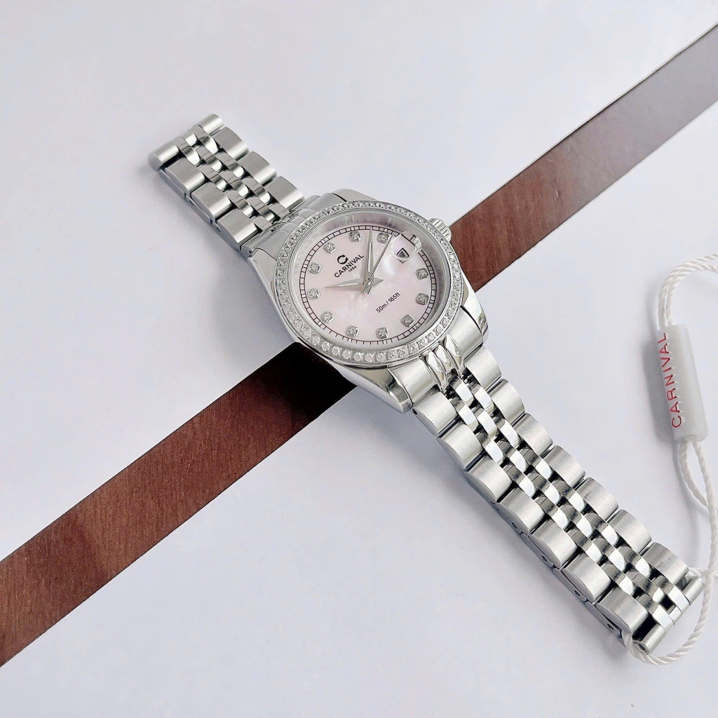 Đồng Hồ Nữ Carnival Quartz 8131L2-VT-HK