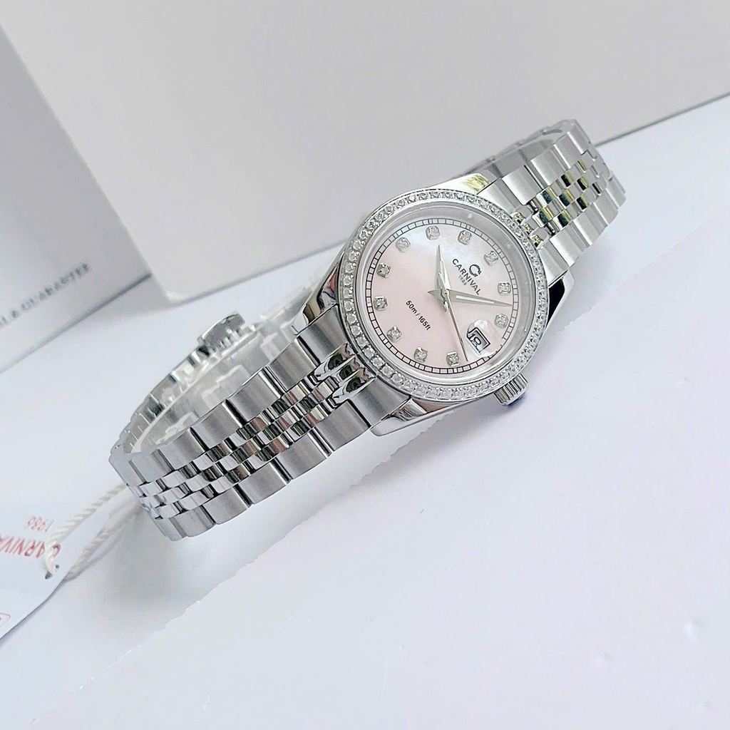 Đồng Hồ Nữ Carnival Quartz 8131L2-VT-HK