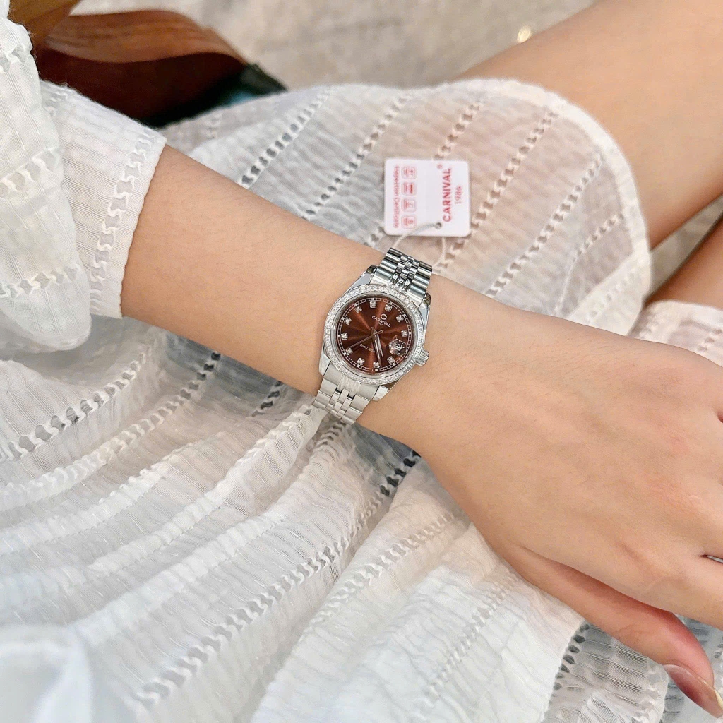 Đồng Hồ Nữ Carnival Quartz 8131L2-VT-N