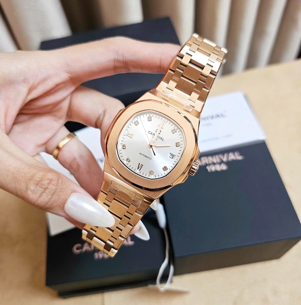 Đồng Hồ Nam Carnival Automatic 8160G-VH-T