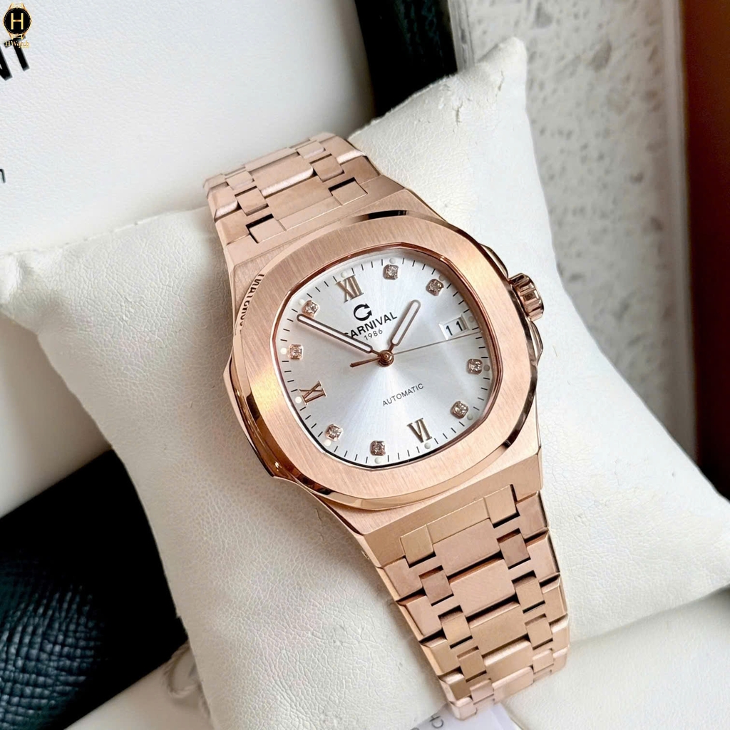 Đồng Hồ Nam Carnival Automatic 8160G-VH-T