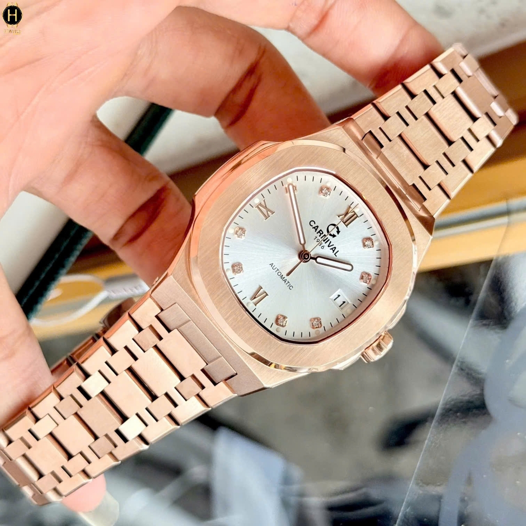 Đồng Hồ Nam Carnival Automatic 8160G-VH-T