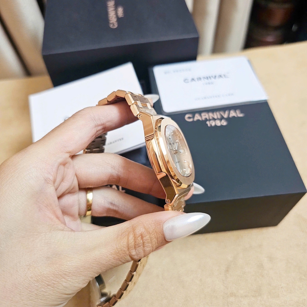 Đồng Hồ Nam Carnival Automatic 8160G-VH-T