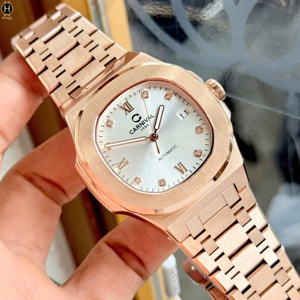 Đồng Hồ Nam Carnival Automatic 8160G-VH-T