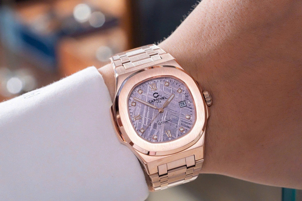 Đồng Hồ Nam Carnival Automatic 8160G-VH-TT