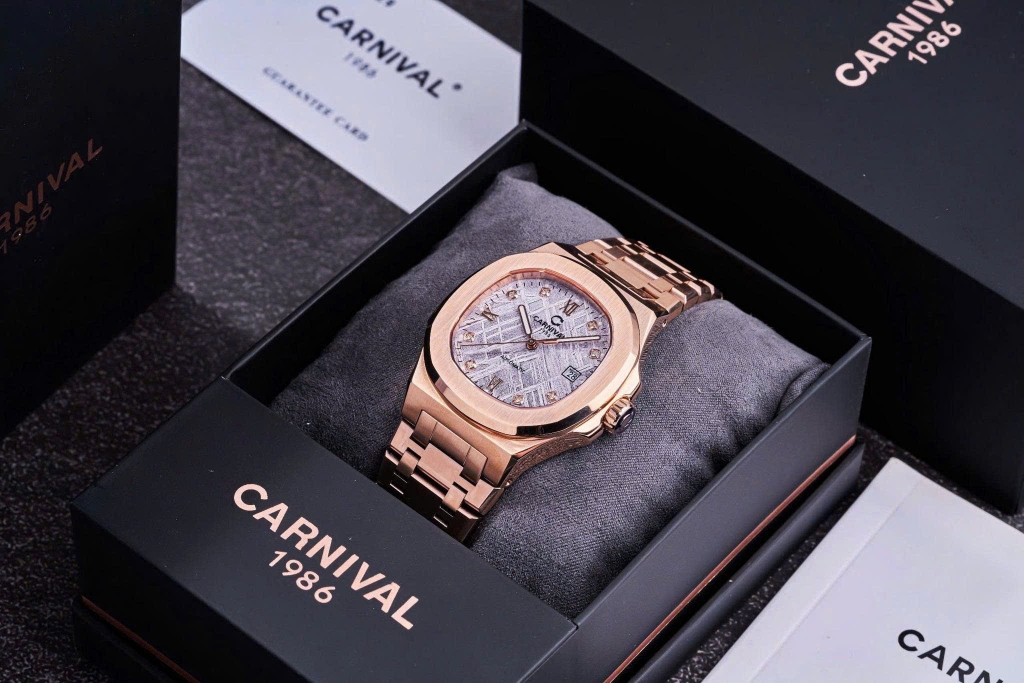 Đồng Hồ Nam Carnival Automatic 8160G-VH-TT