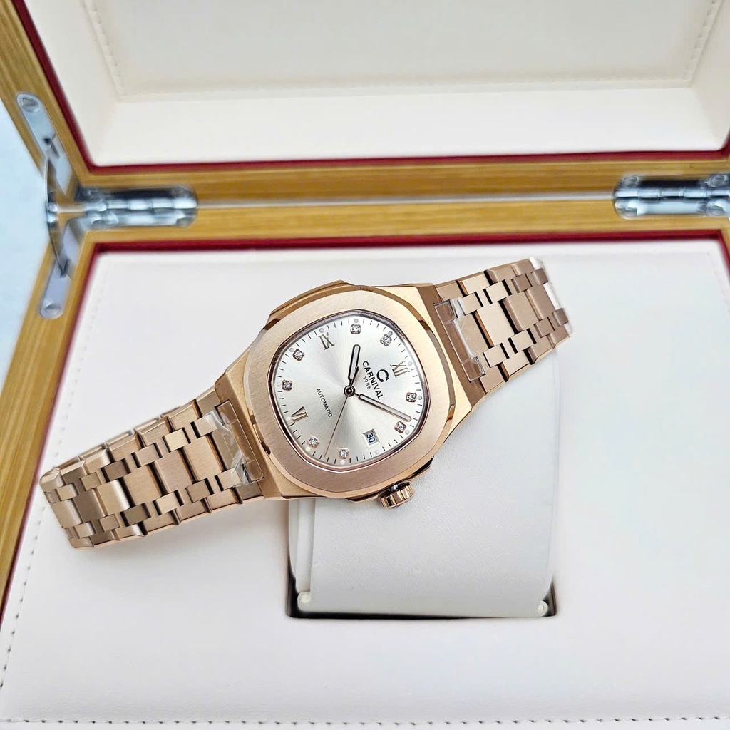 Đồng Hồ Nam Carnival Automatic 8160G-VH-V